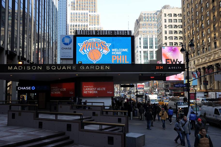 L&#39;accoglienza del Madison Square Garden per Phil Jackson: 
